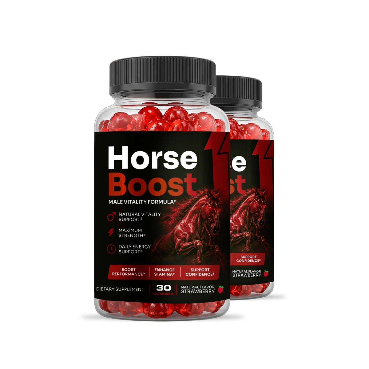 Horse Boost gummies bottles
